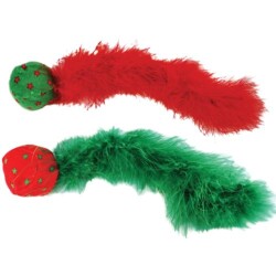 Kong Christmas Cat Active Wild Tails