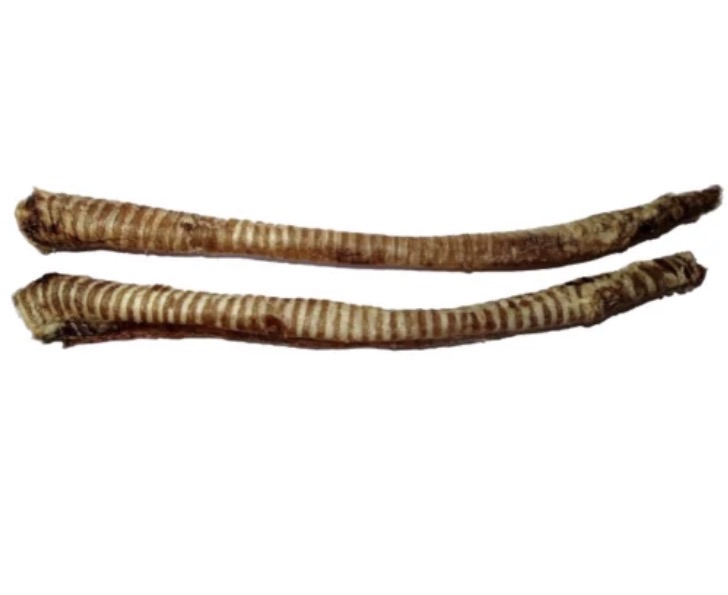 Tørket okseluftrør 2,5kg ca 40-50cm