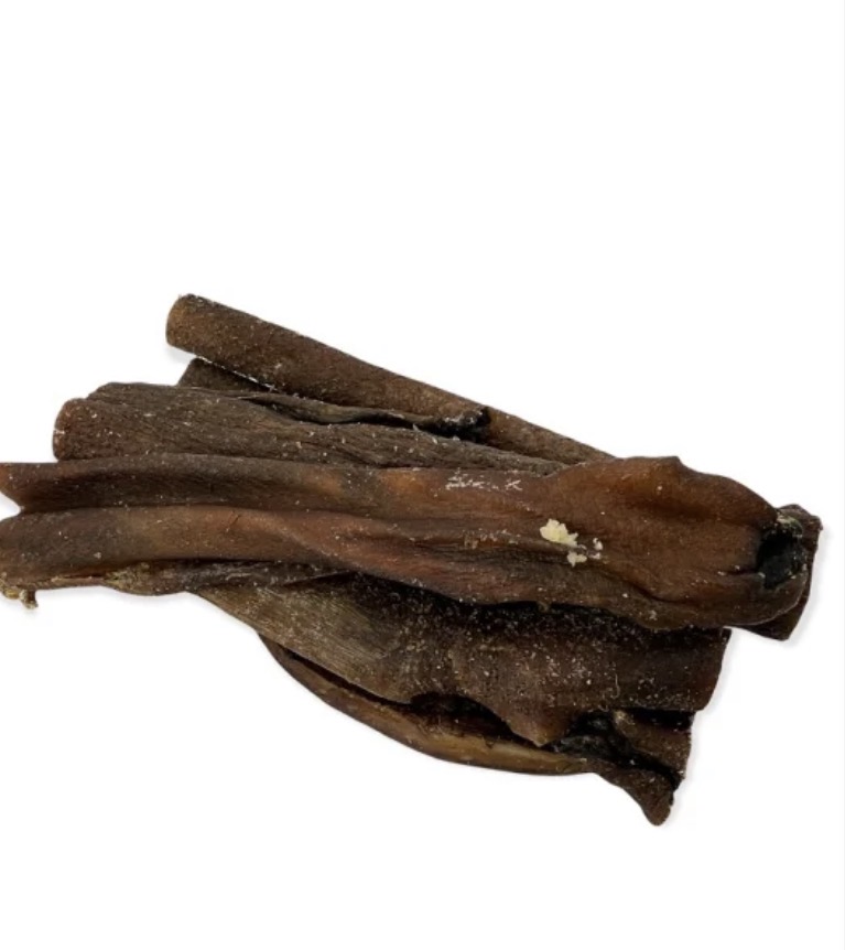 Tørket villsvin hud