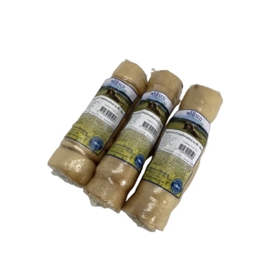 Tyggerull av oksehodehud 15-16cm