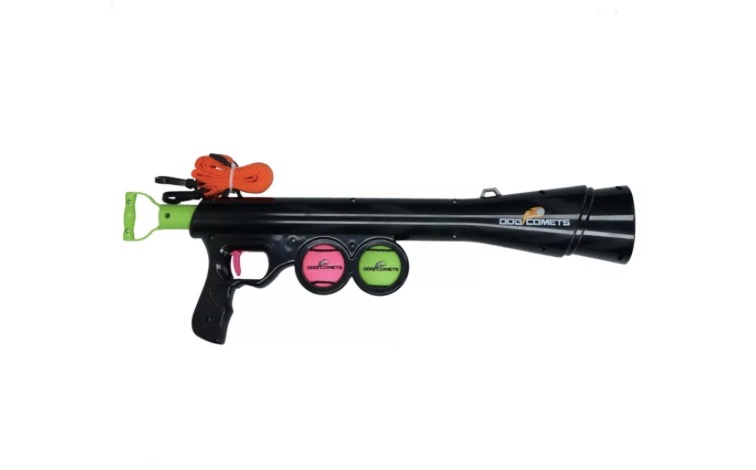 Dog Comets Comet Launcher – Kraftig ballkanon til hund med 20 meter rekkevidde