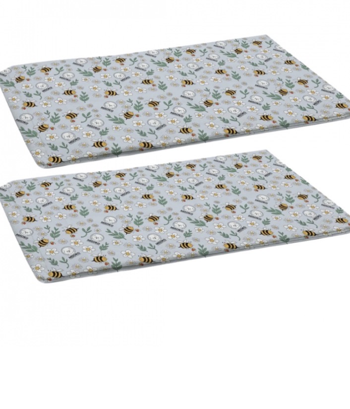 MISOKO Reusable Pad Bees 80x140 cm -2PK