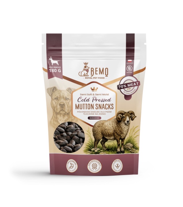 Bemo Cold Pressed Mutton Snacks